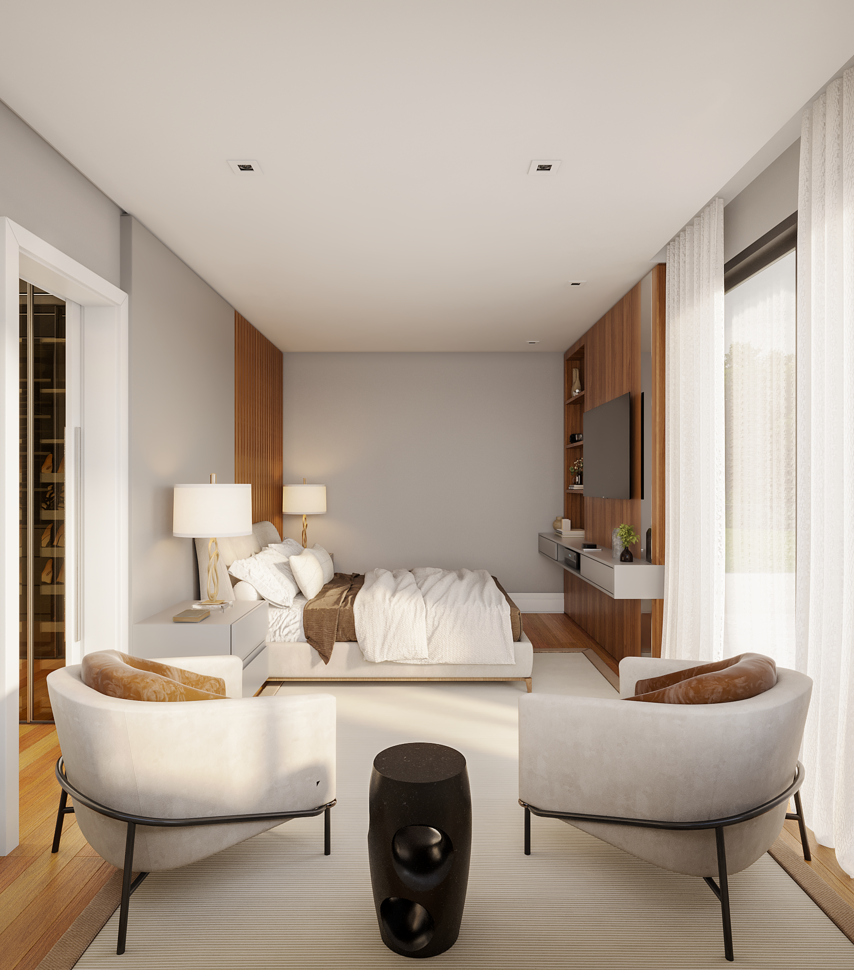 Sala de estar — Estudo 02